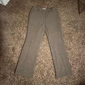 Worthington Brown Pinstripe Trousers